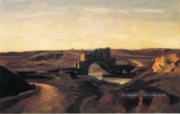 Ponte Nomentano plein air romantisme Jean Baptiste Camille Corot Peinture à l'huile